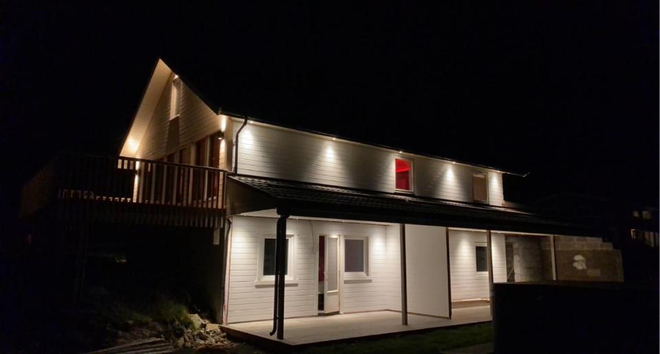 Villa Med Jacuzzi Og Nydelig Utsikt Gravdal  Kültér fotó
